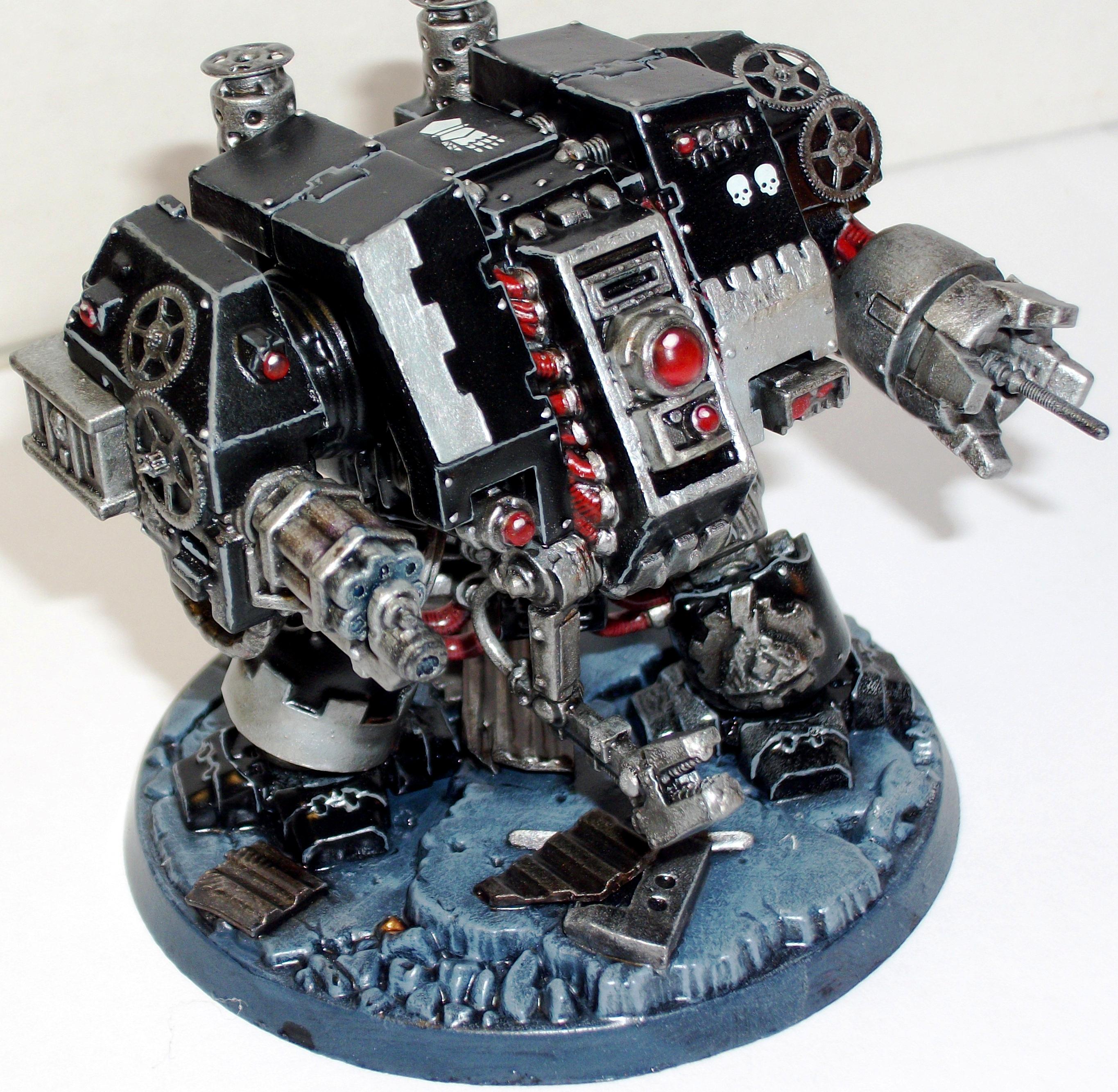 Dreadnought, Iron Hand, Space Marines, Venerable Venerable
